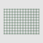 Gingham geruite patroon in pastelkleuren tissuepapier (Voorkant)
