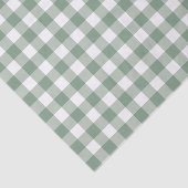 Gingham geruite patroon in pastelkleuren tissuepapier (Detail)