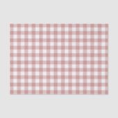 Gingham geruite patroon in pasteltinten tissuepapier (Voorkant)