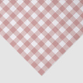 Gingham geruite patroon in pasteltinten tissuepapier (Detail)
