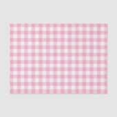 Gingham geruite patroon in pasteltinten tissuepapier (Voorkant)