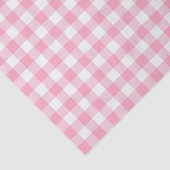 Gingham geruite patroon in pasteltinten tissuepapier (Detail)