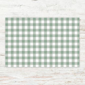 Gingham geruite patten in pastelkleuren tissuepapier