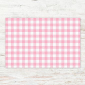 Gingham geruite patten in pastelkleuren tissuepapier