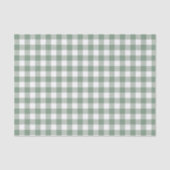 Gingham geruite patten in pastelkleuren tissuepapier (Voorkant)