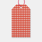 Gingham Gift Labels Cadeaulabel (Voorkant)