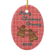 Gingham & Gingerbrood Ornament-pas