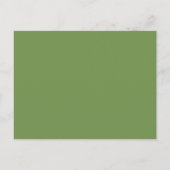 Gingham Green/Blue · Aankondiging Baby (Achterkant)