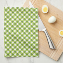 Gingham Groen Wit Eenvoudig
