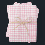 Gingham Hand-Drawn Modern Schattige Roze Witte Pre Inpakpapier Vel<br><div class="desc">Perfect schattige cadeau wrap voor een leuk feestje! Met de hand gemaakte kunst voor jou! Ideaal voor een zomerse brunch of een vrijgezellenfeest met een picknickthema, vrijgezellenfeest, verlovingsfeest, feestdagen of verjaardagsfeest. VOLLEDIG ! Klik op "Bewerken met ontwerpgereedschap" om de lettertypen, kleuren en plaatsingen aan te passen. BEDANKT VOOR HET ONDERSTEUNEN...</div>