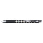 Gingham Hart Balpen Pen (Achterkant)