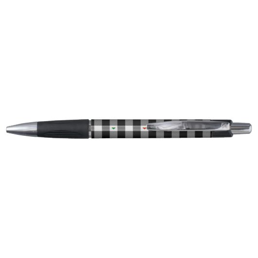 Gingham Heart Ballpoint Pen (Achterkant)