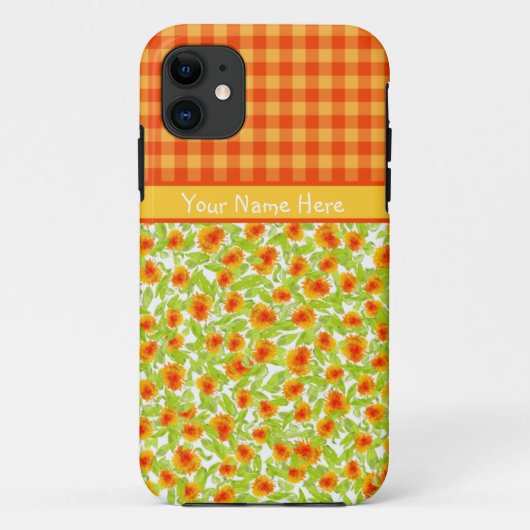 Gingham iPhone 5/5s Hoesje voor randapparatuur en (Achterkant)