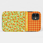Gingham iPhone 5/5s Hoesje voor randapparatuur en (Achterkant (horizontaal))