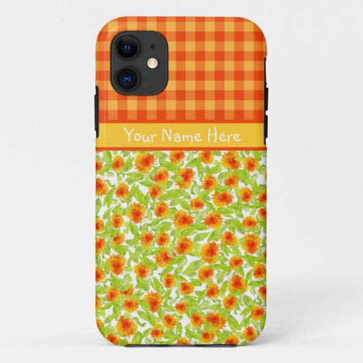 Gingham iPhone 5/5s Hoesje voor randapparatuur en  (Achterkant)