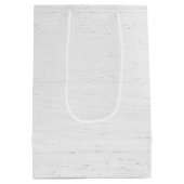 Gingham Joy on Whitewash Wood Medium Cadeauzakje (Achterkant)