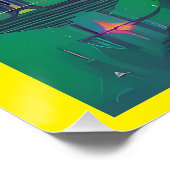 Gingham Juno Lark Perfect Poster (Hoek)