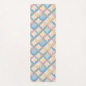 Gingham Kathedraalraam Quilt Ontwerp Yogamat (Voorkant)