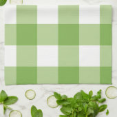 Gingham-keuken Theedoek (Gevouwen)