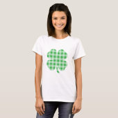 Gingham Klaver T-shirt (Voorkant volledig)