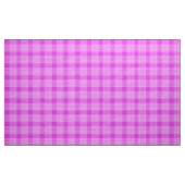 Gingham: Licht Paars en wit weefsel controleren Stof (Yard (91,4 cm))