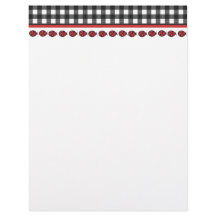 Gingham Lieveheersbeestje Briefpapier
