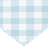 Gingham Light Blue en White Plays Pattern Tafelkleed (Gekanteld)
