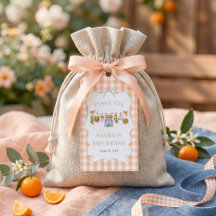 Gingham Little Cutie Jongens Baby Shower