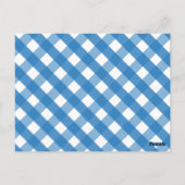 Gingham Magnifying Glass Valentijns Kaarten (Achterkant)