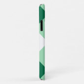 Gingham - Middelgrote en lichte groene telefoontas Case-Mate iPhone Case (Achterkant/rechts)