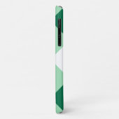 Gingham - Middelgrote en lichte groene telefoontas Case-Mate iPhone Case (Achterkant/links)