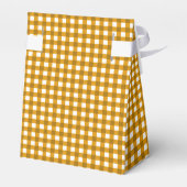 Gingham-Mustard Yellow-Favor Box, Tent Bedankdoosjes (Achterkant)