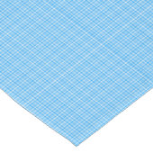 Gingham, Pastel Blue-White-52x70 COTTON TABLECLOTH Tafelkleed (Gekanteld)