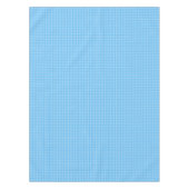 Gingham, Pastel Blue-White-52x70 COTTON TABLECLOTH Tafelkleed (Voorkant)