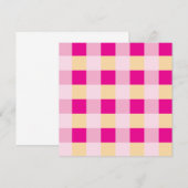 Gingham patroon  (Voorkant / Achterkant)