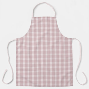 Gingham patroon in ballerina preppy roze kleuren schort