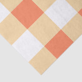Gingham patroon inpakpapier tissuepapier (Detail)