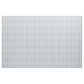 Gingham patroon kust geruit wit gedempte blauwe stof (Yard (91,4 cm))
