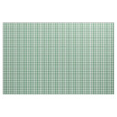 Gingham-patroonverbinding groen en wit controleren stof (Yard (91,4 cm))