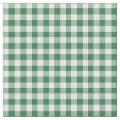 Gingham-patroonverbinding groen en wit controleren stof (Close Up)