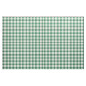 Gingham-patroonverbinding groen en wit controleren stof (Fat Quarter)