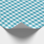 Gingham Pattern Cadeaupapier (Hoek)