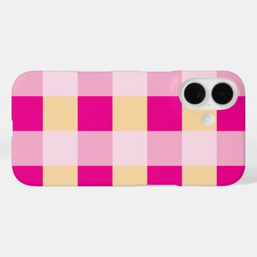 Gingham Pattern Case-Mate iPhone Case (Achterkant (horizontaal))