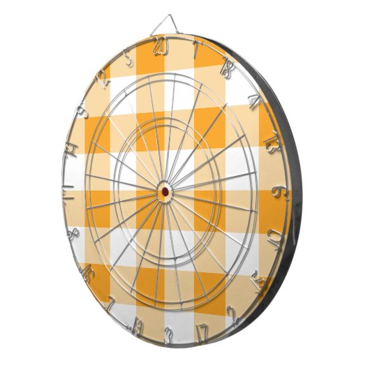 Gingham Pattern Dartbord (Voorkant Rechts)
