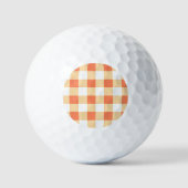Gingham Pattern Golfballen (Voorkant)
