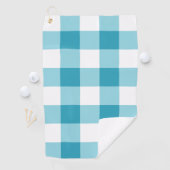 Gingham Pattern Golfhanddoek (Insitu)