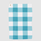 Gingham Pattern Golfhanddoek (Voorkant)