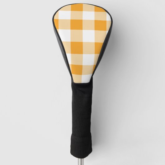 Gingham Pattern Golfheadcover (Voorkant)
