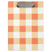 Gingham Pattern Klembord (Voorkant)