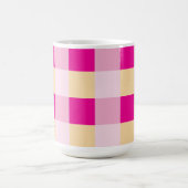 Gingham Pattern Koffiemok (Center)